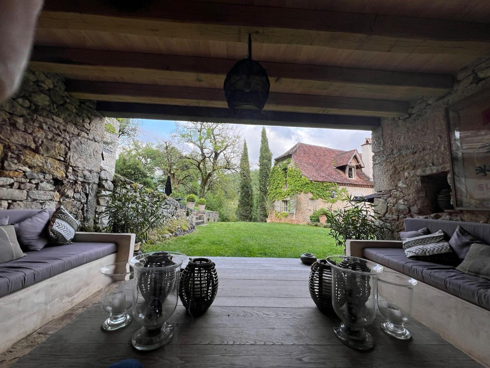 Le Mas De Laval Saint-Cirq-Lapopie Exteriör bild