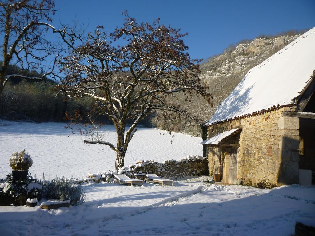 Le Mas De Laval Saint-Cirq-Lapopie Exteriör bild